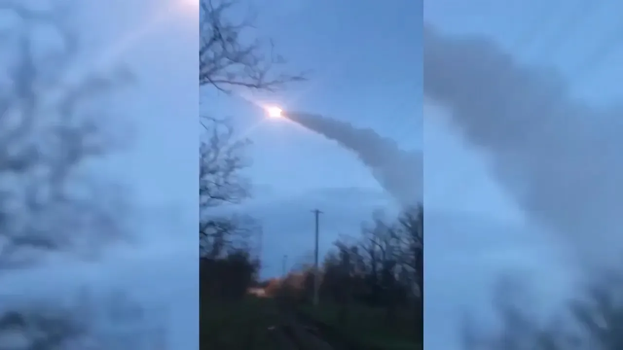 Пуск ракеты с комплекса «Тор-М2»
