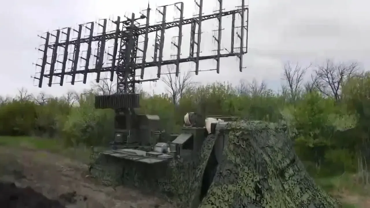 Радиолокационный пост в районе проведения Спецоперации