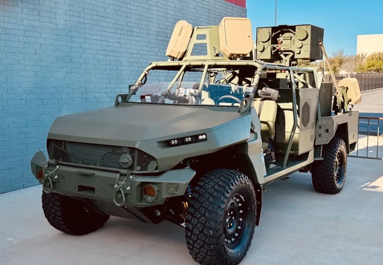 Лазерный комплекс, установленный на шасси ISV