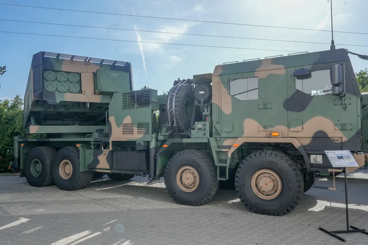 Homar-K на шасси Jelcz. Выставка MSPO-2026. Фото: Кшиштоф Поплавский