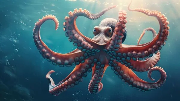 Осьминог Grimpoteuthis imperator: живой миф глубин Тихого океана