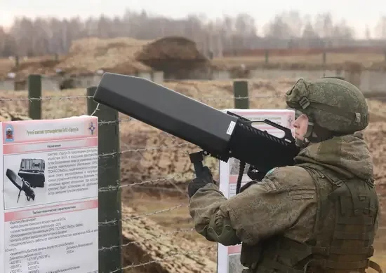 Переносная система подавления «Гарпун-3». Фото Минобороны РФ