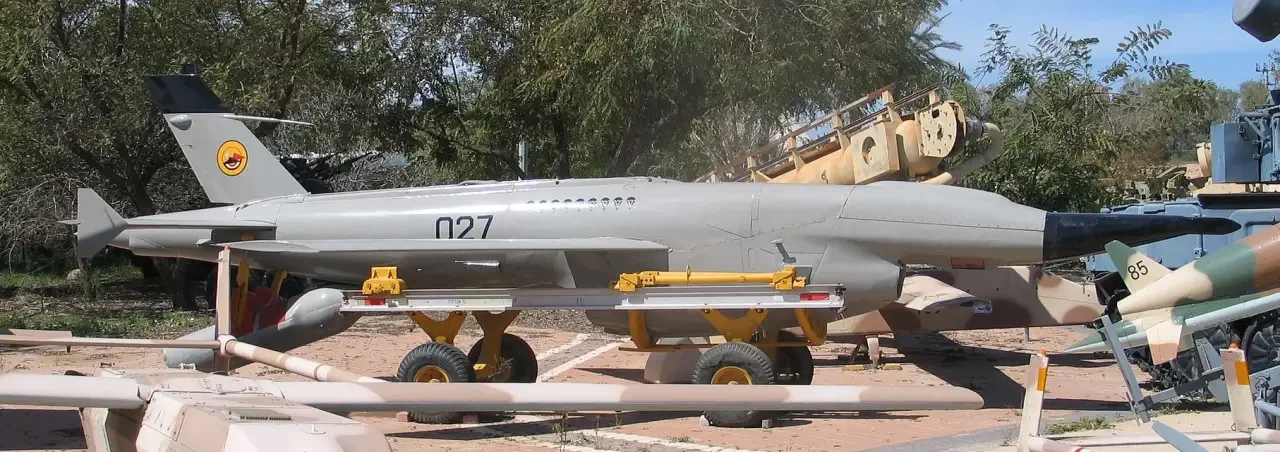БПЛА Firebee Model 147I в Музее ВВС Израиля в Хацериме