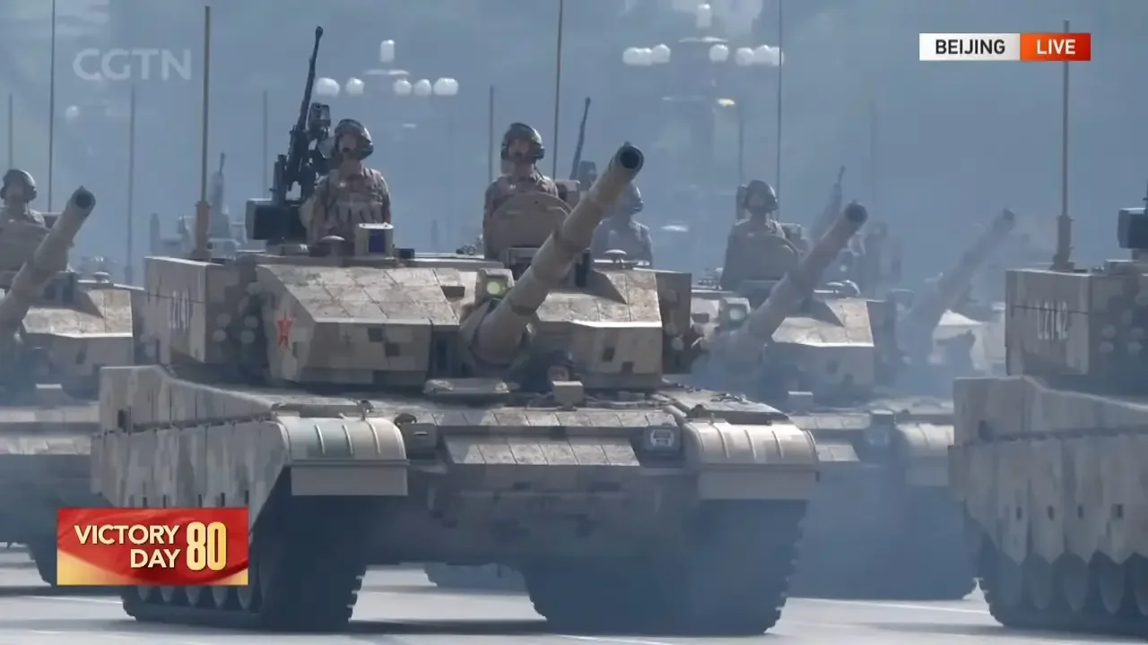 Что нас ждёт: Впечатляющий военный парад в Китае, показывающий мощь армии!