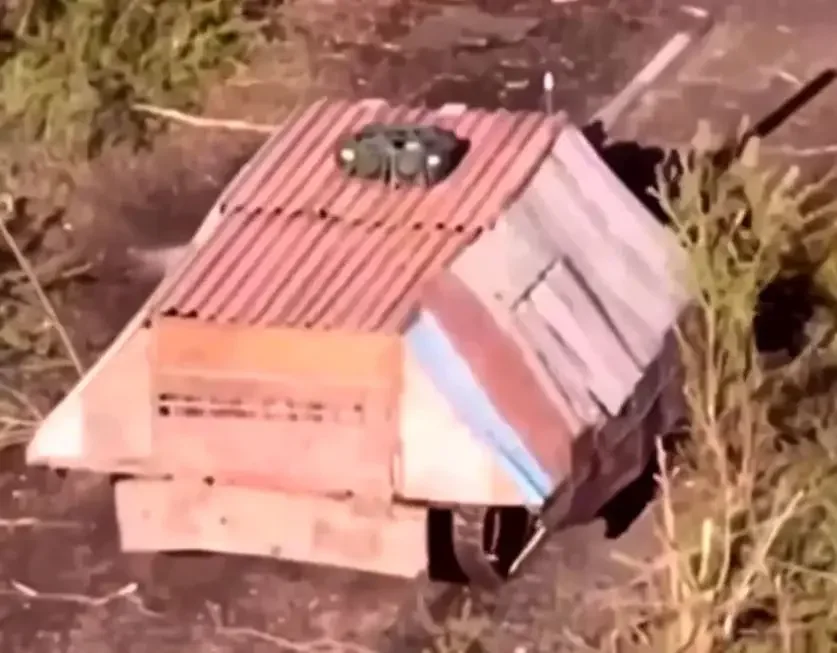 Танк с «царь-мангалом»