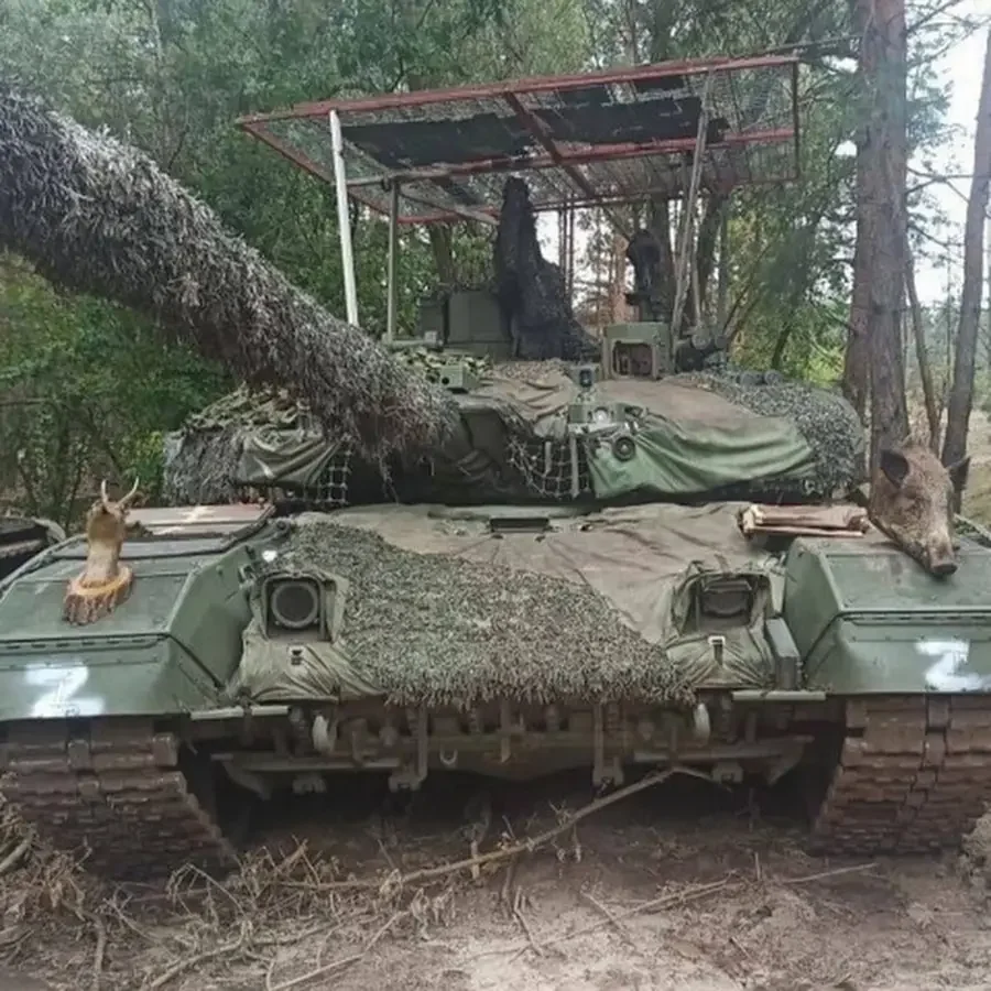 Кустарный «мангал» на танке