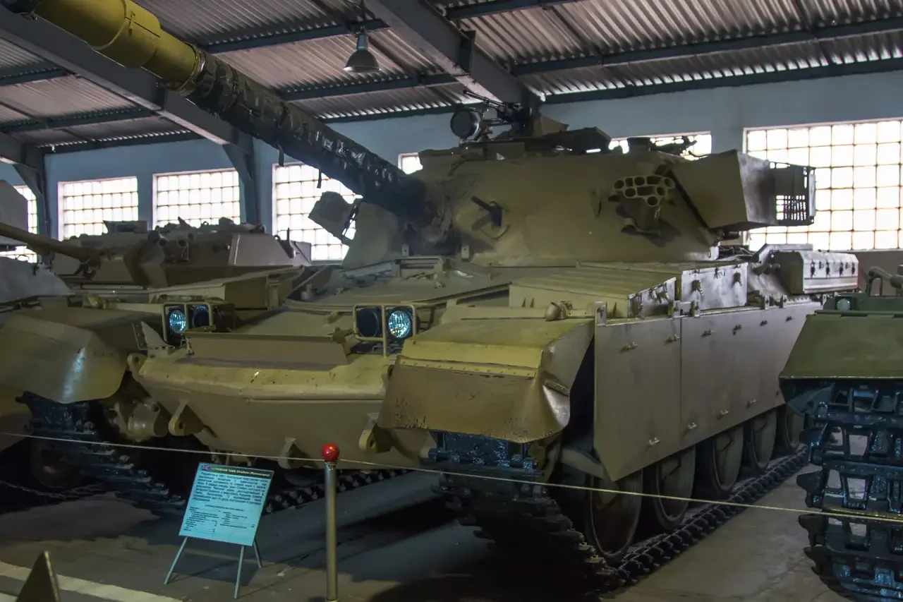 Chieftain Mk.5 в музее в Кубинке