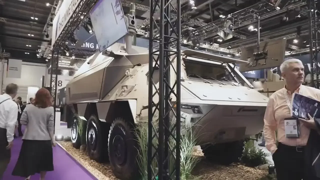 На выставке DSEI-2025