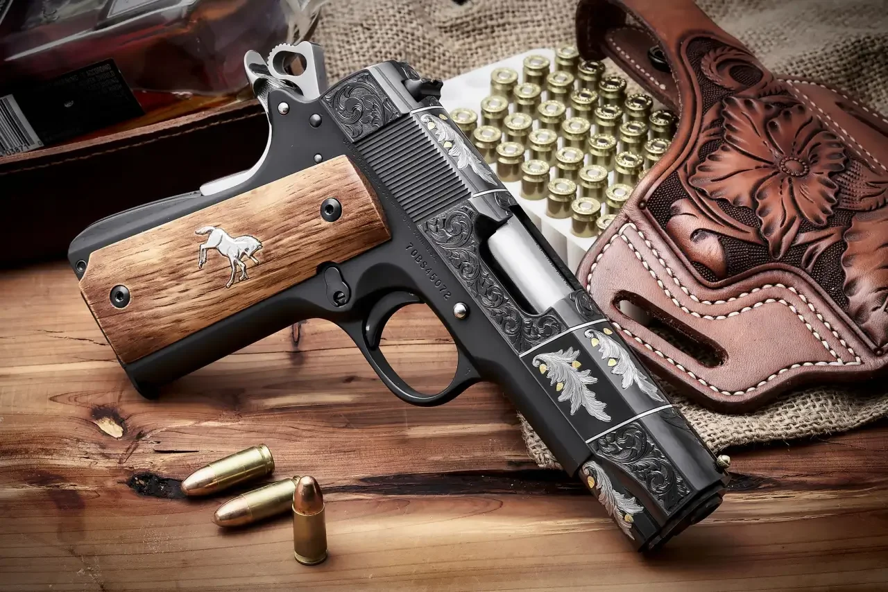 Как кич стал искусством: Пистолеты «Кольт 1911» от SK Guns
