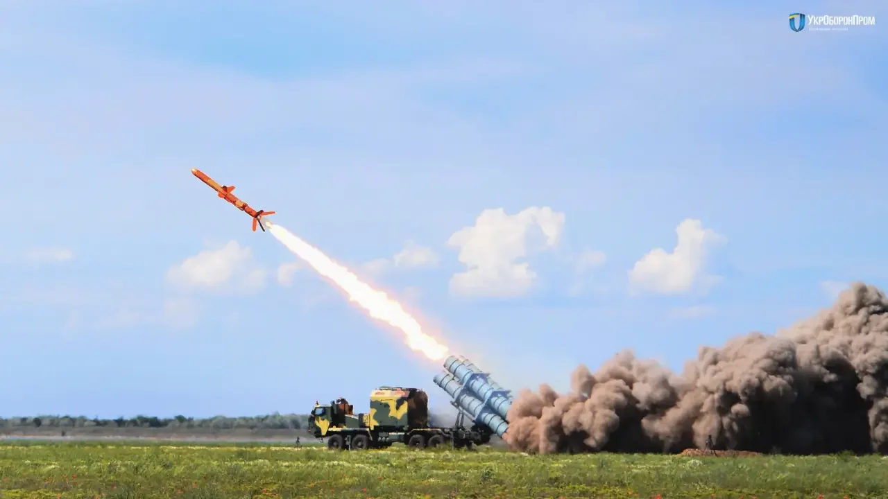 Ракета «Нептун» на испытаниях
