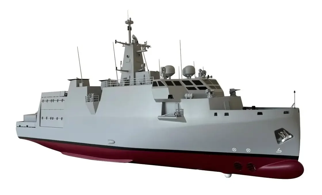 Проектный облик корабля CNG/C. Графика Intermarine