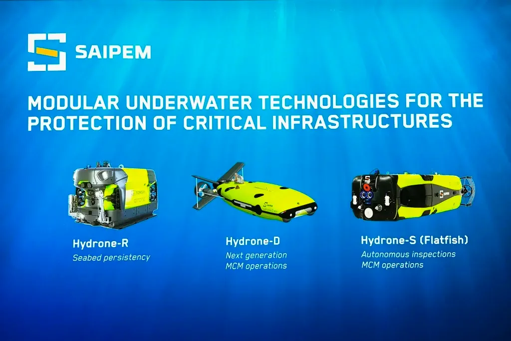 Разные НПА серии Hydrone. Графика Saipem