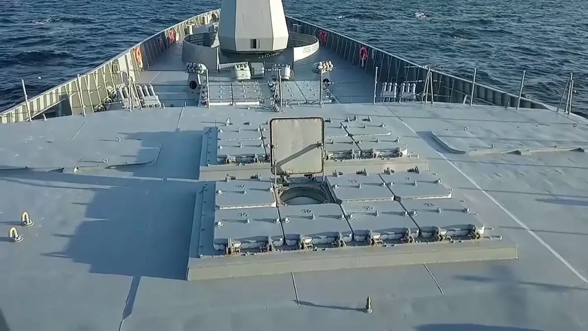 УКСК и «Редут» на фрегате проекта 22350