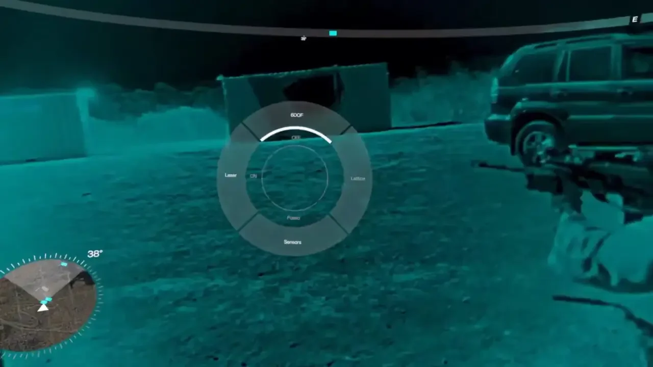 Интерфейс шлема EagleEye