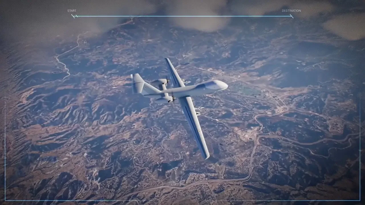 Eurodrone в полете