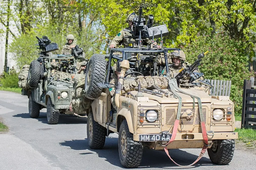 Патрульные «Вульфы» на учениях