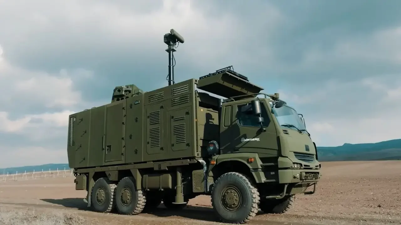 Боевой лазерный комплекс Gökberk