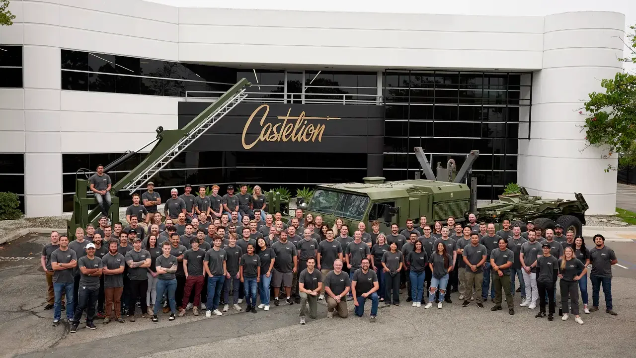 Коллектив компании Castelion и опытные пусковые установки