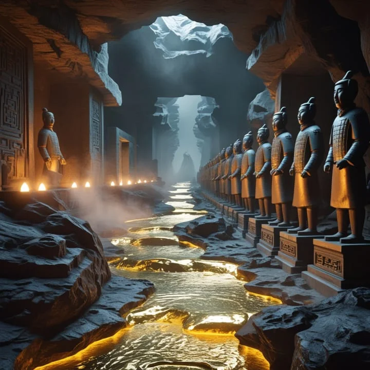 Тайны подземного дворца: реки ртути и гробница китайского императора