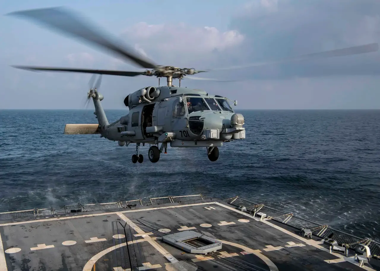 Упавший самолет