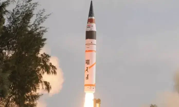 Индийская ракета Agni V