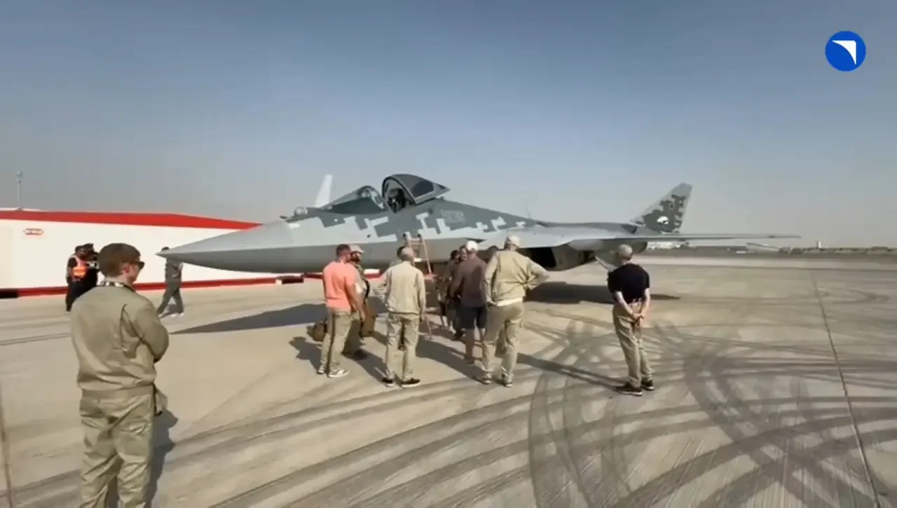 Су-57Э в Дубае