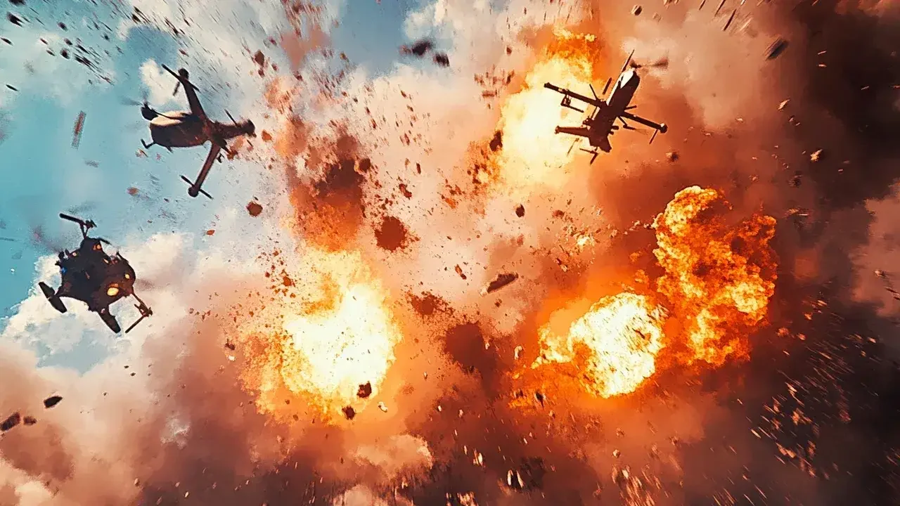 Стена дронов: побуянили - пора расходиться