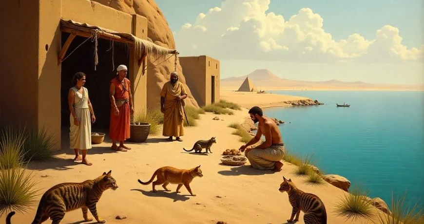 Кошки и человек