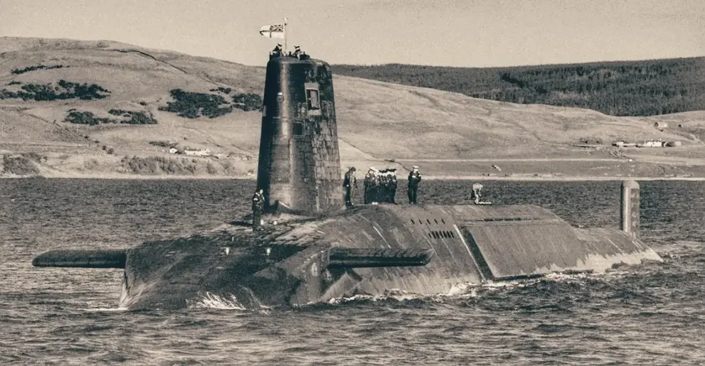 Подводный ракетоносец класса «Вэнгард»