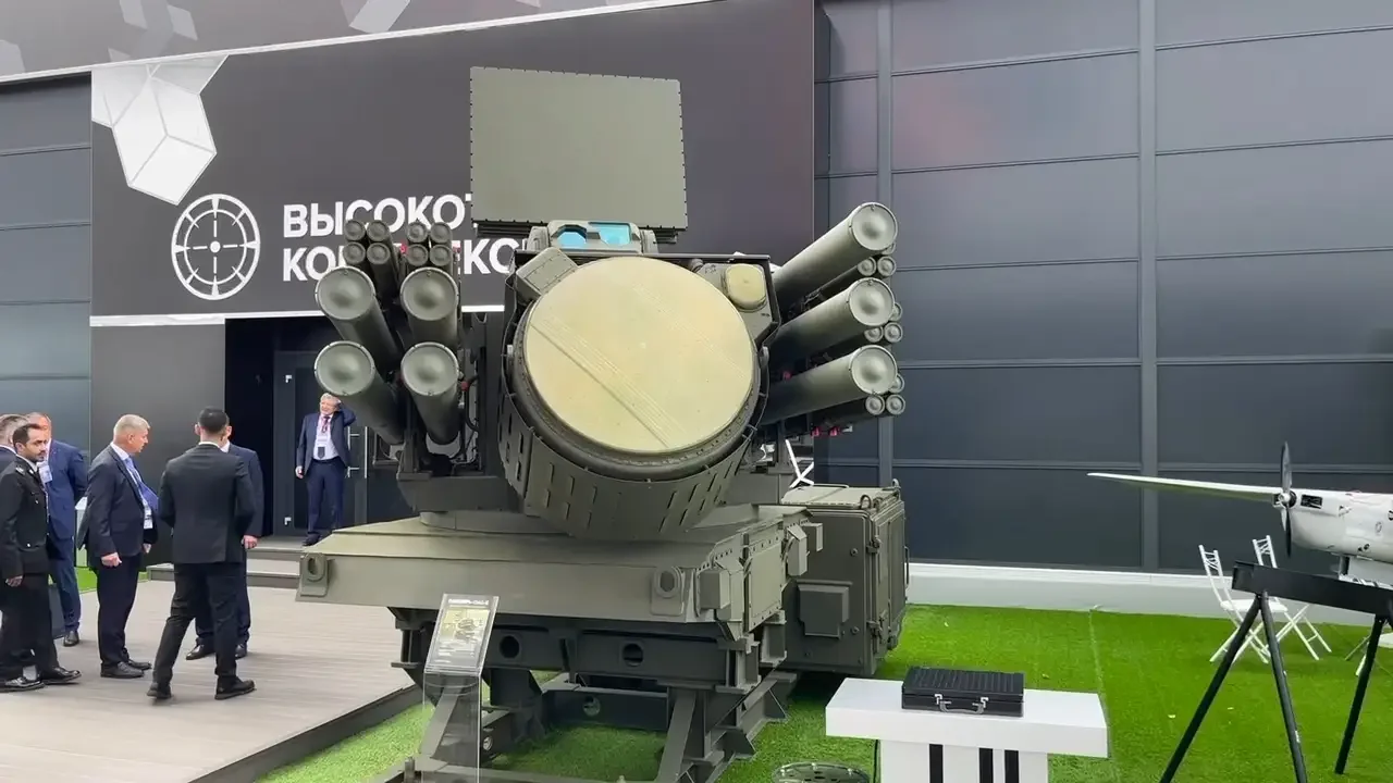 Боевой модуль «Панцирь-СМД-Э».