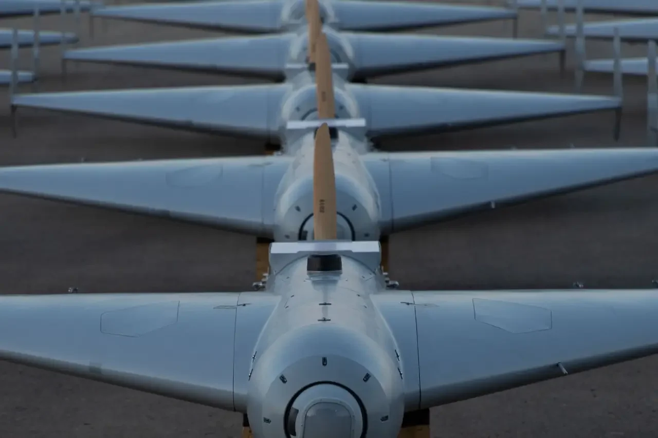 Серийные БПЛА для подразделения TFSS. Видны носовые оптико-электронные системы