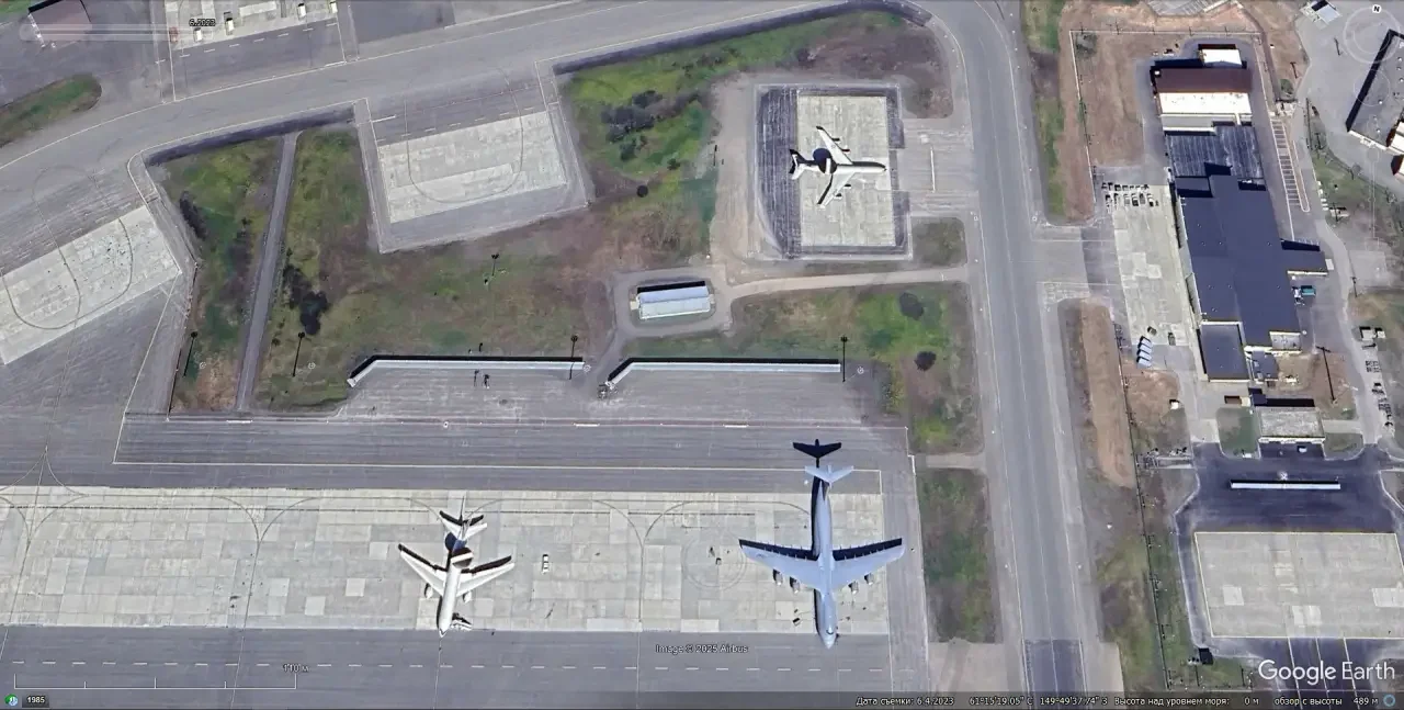 Boeing E-3G на авиабазе Милденхолл