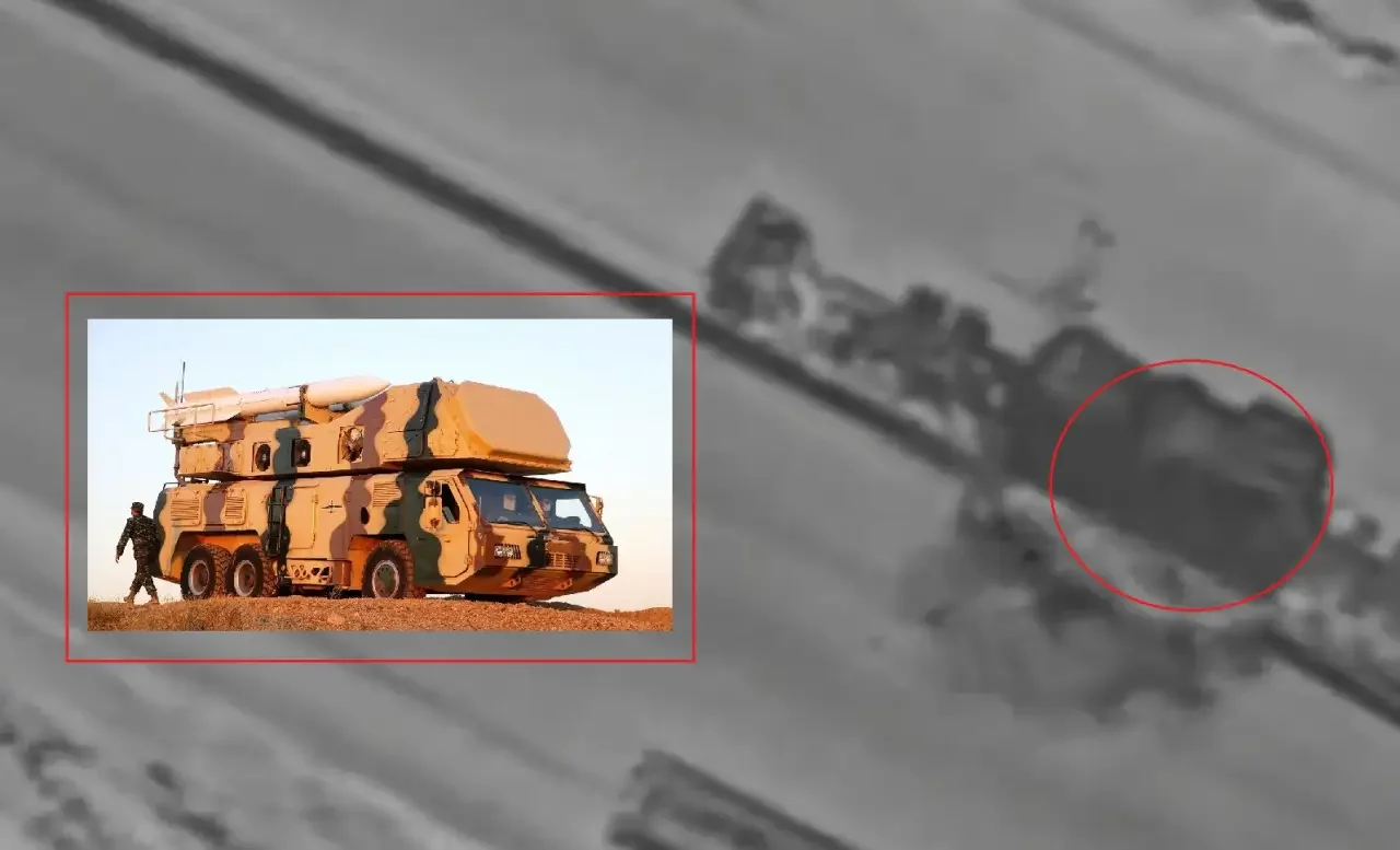 Иранский ЗРК Raad (аналог «Бука»)