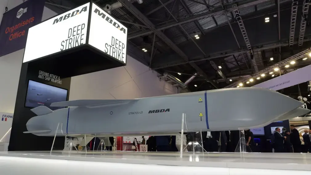 Итоговый вариант изделия Stratus LO на выставке DSEI-2025