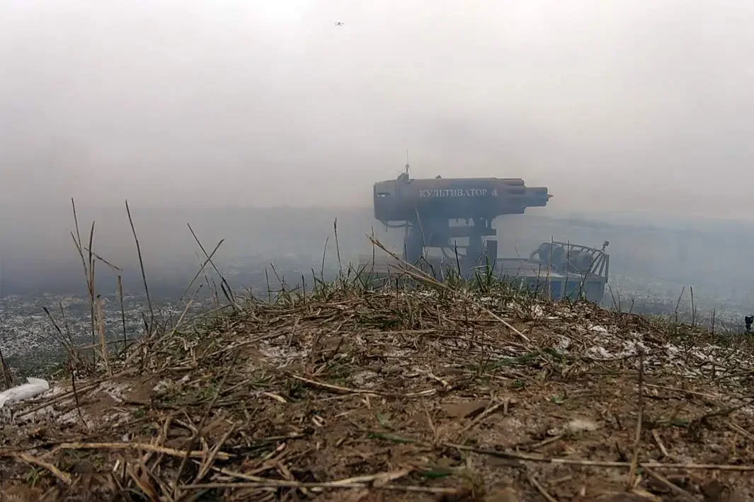 РТК на огневой позиции