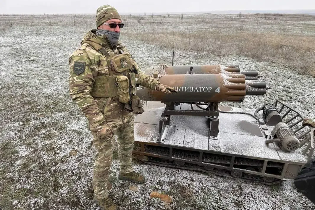 Культиватор в действии