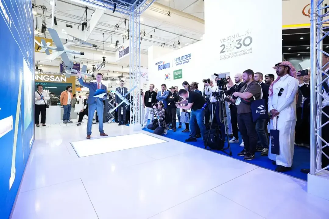 Презентация новой системы на выставке в Эр-Рияде