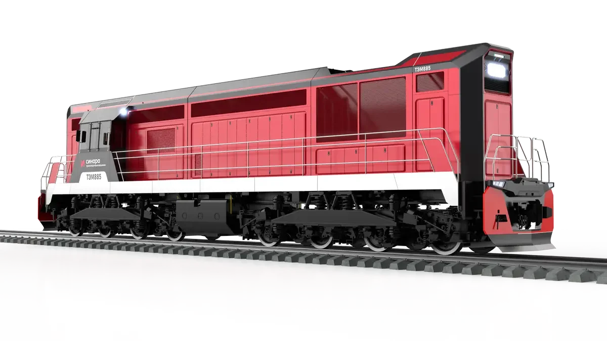 Маневрово-вывозной тепловоз ТЭМ885