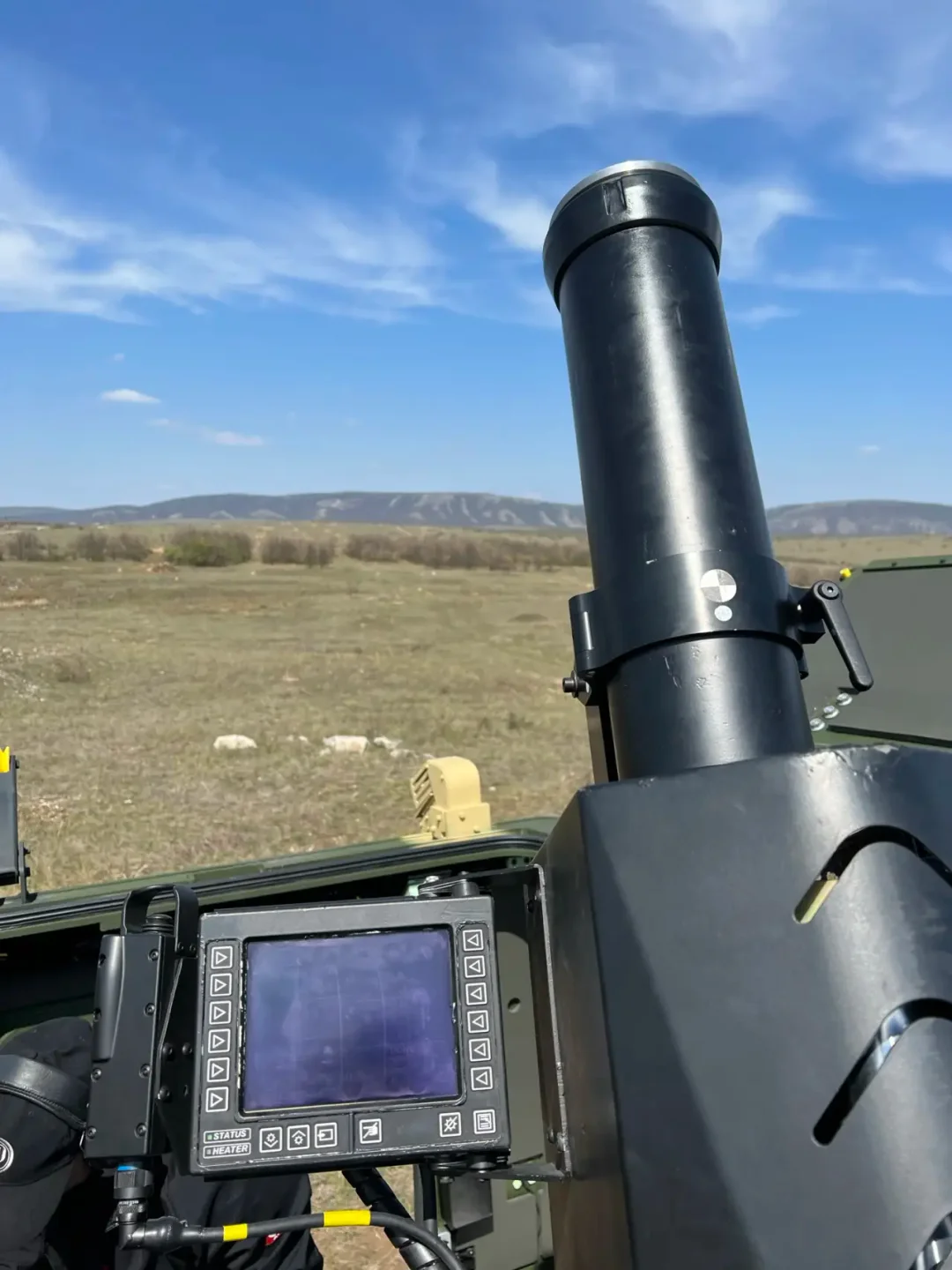 На рабочем месте наводчика