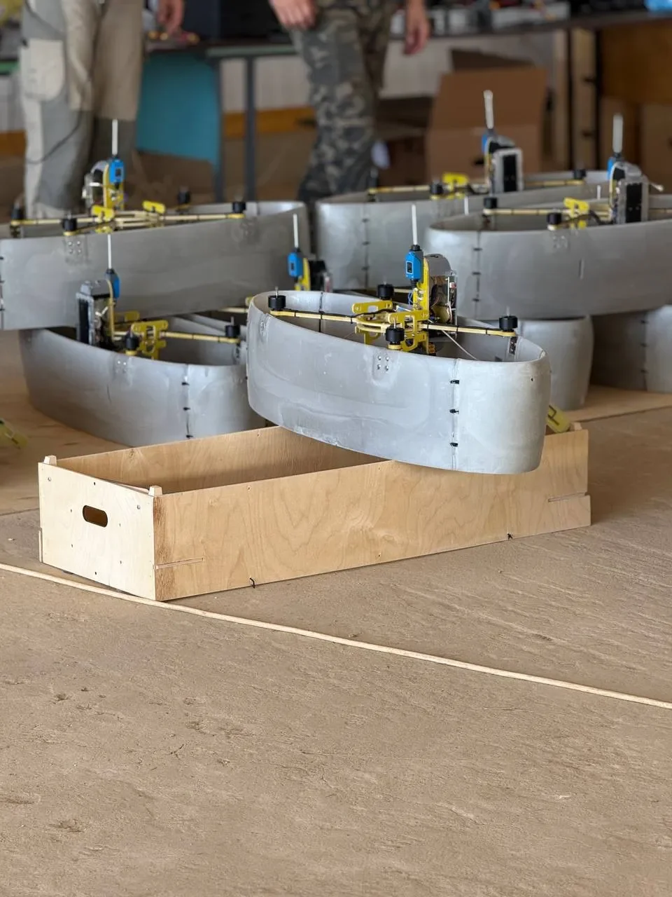 БПЛА «Князь Владимир Святославич» на предприятии-изготовителе