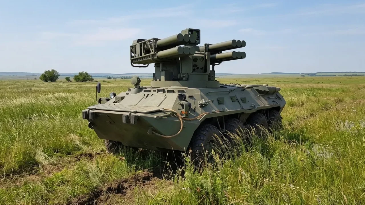 ЗРК «Крона» на этапе испытаний