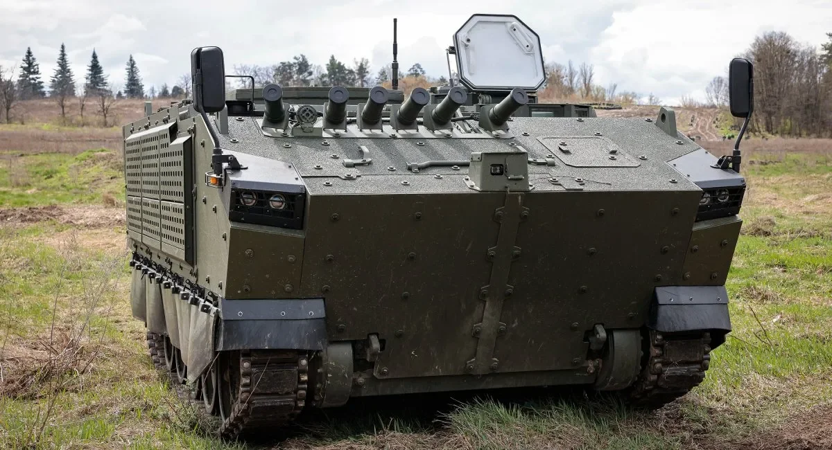 БТР «Скиф» на испытаниях