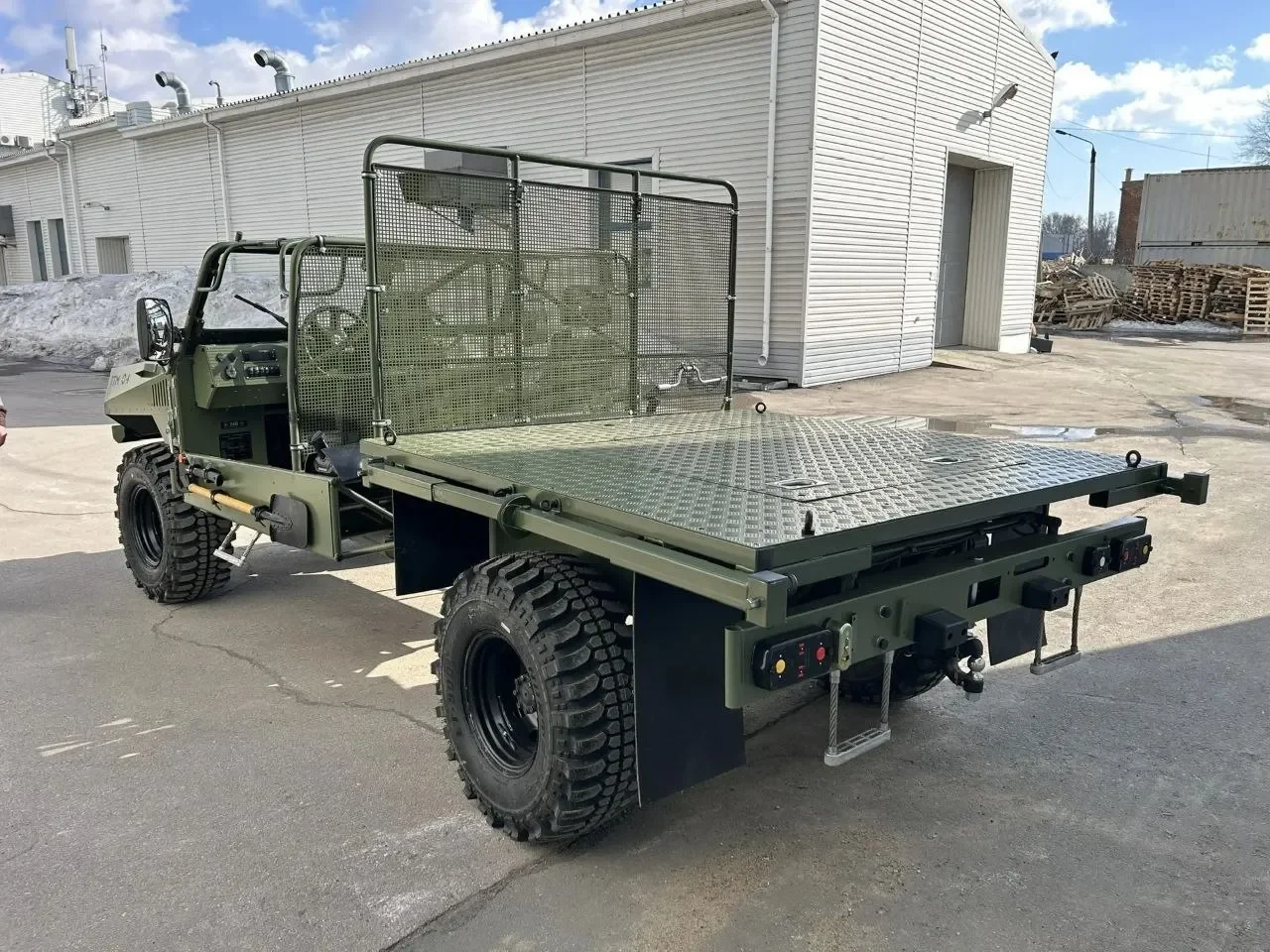 Машина в походной конфигурации