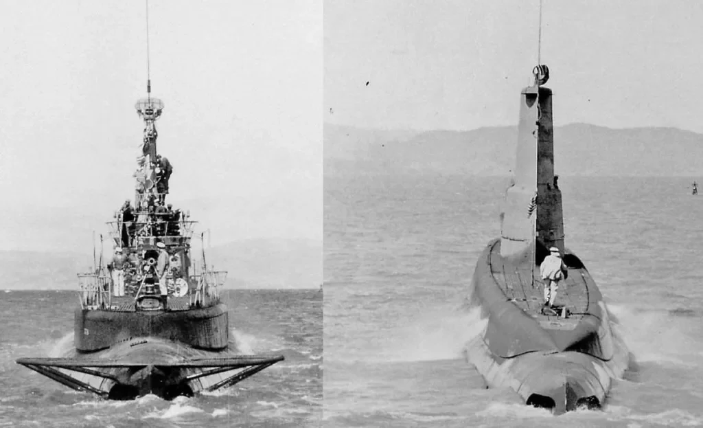 SS-339 Catfish до и после модернизации