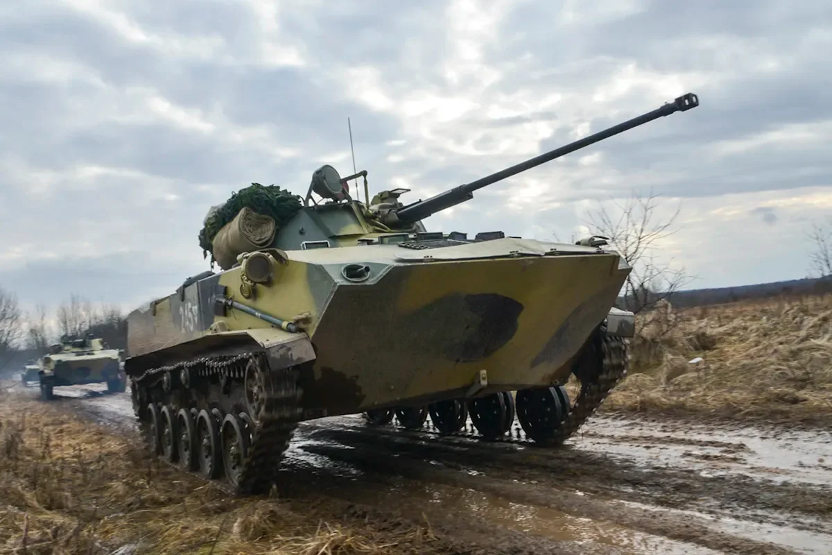 БМД-2 в исходной комплектации. Фото Минобороны РФ