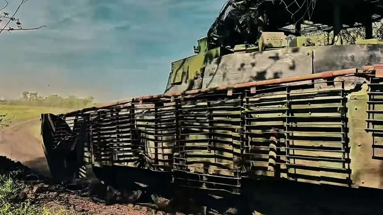 Танк Т-72Б3М (на базе Т-72А) с модернизированным КАЗ «Арена-М» ГВ «Центр»