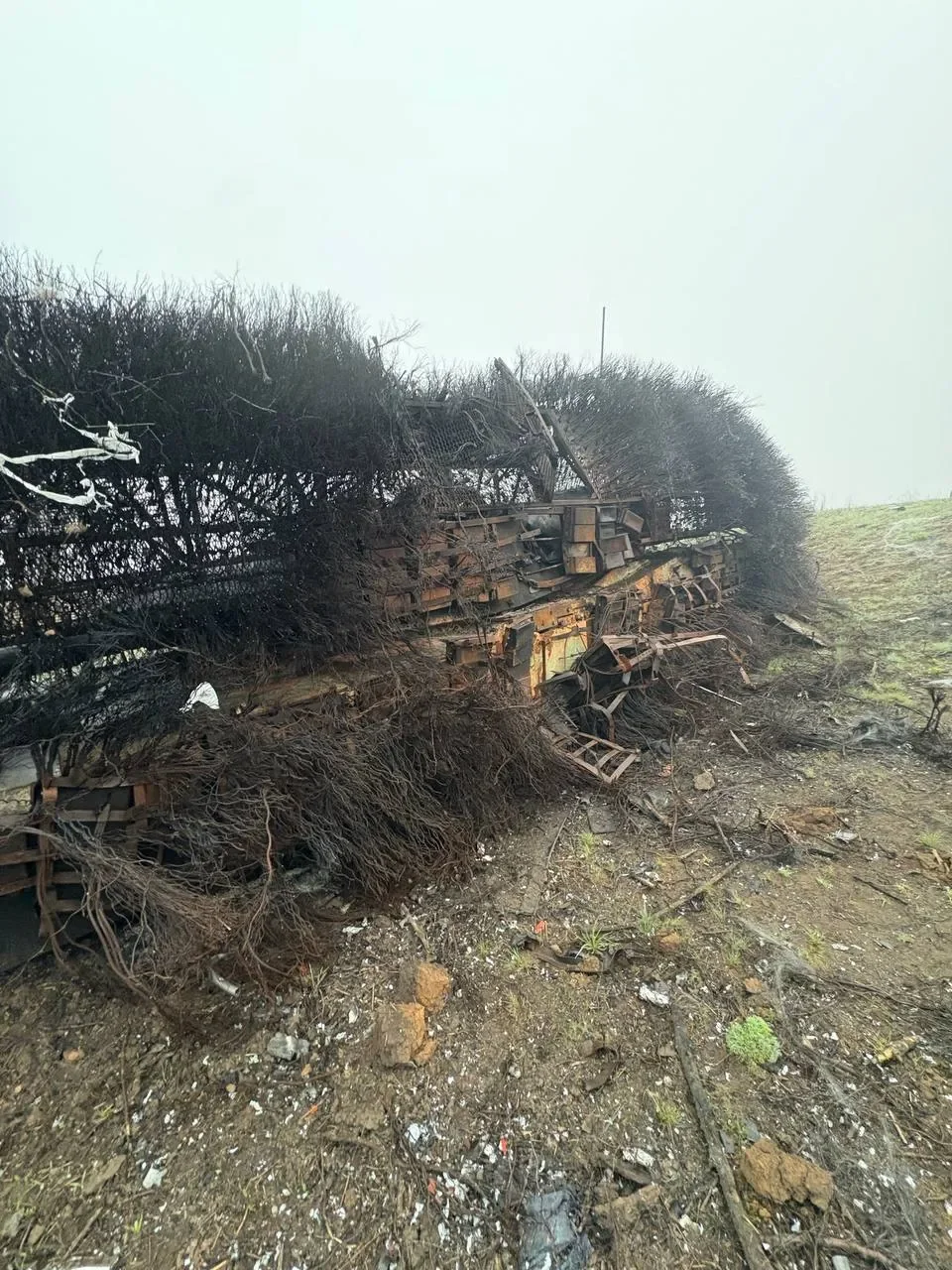 Этому Абрамсу украинские мангалы не помогли