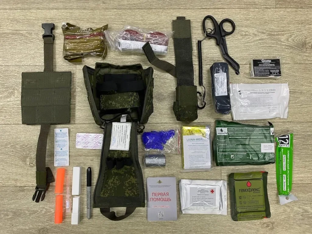 Помощь раненым во время боевых действий