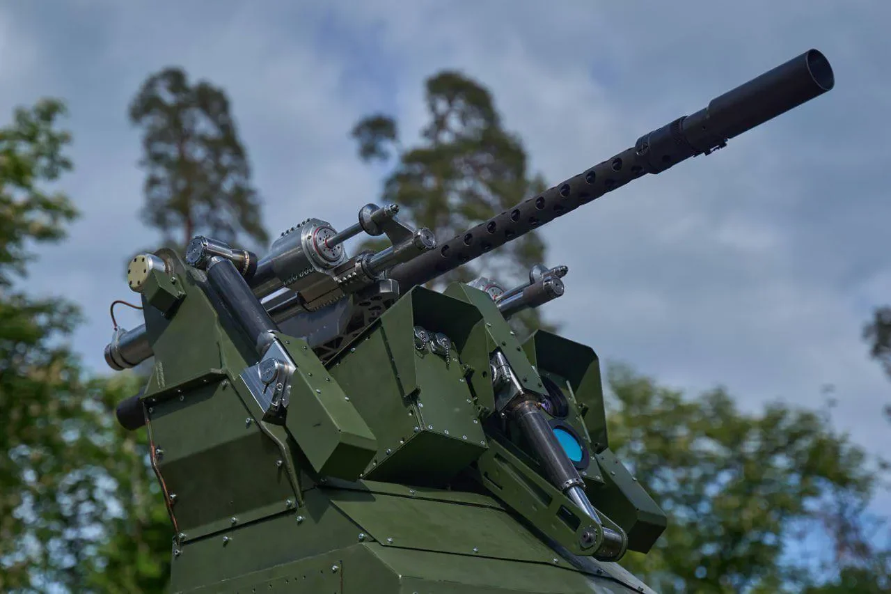 Украинский боевой модуль Sky Sentinel против российских БПЛА
