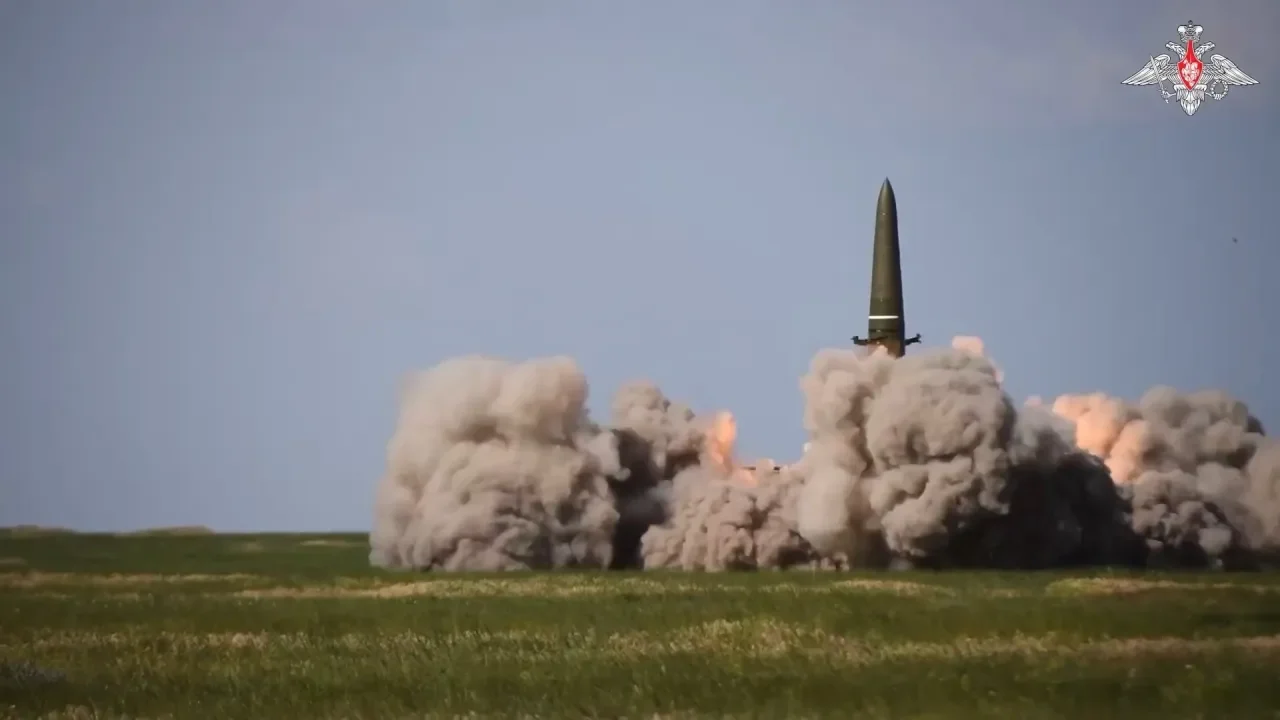 Пуск ракеты 9М723.